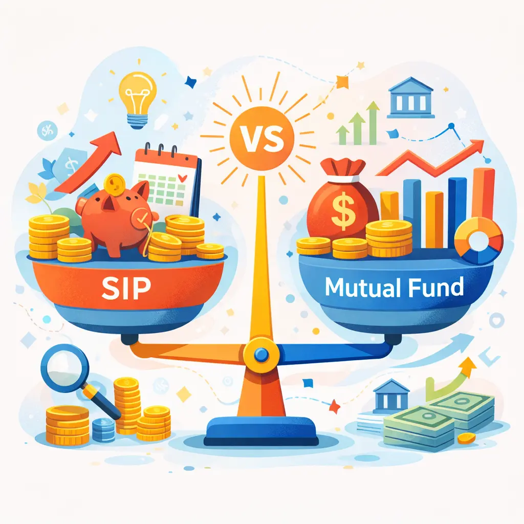 Difference Between SIP and Mutual Fund